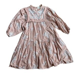 NWOT Anthropologie Blush Dress (L)